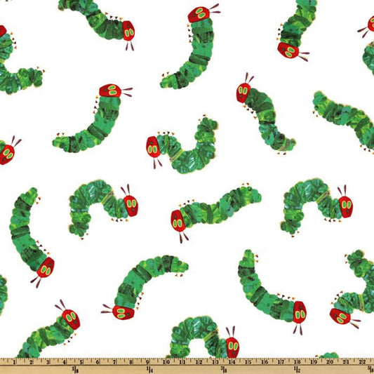 Hungry Caterpillar Main Print from The Very Hungry Caterpillar Collection by Eric Carle from Andover Fabrics (Copy)