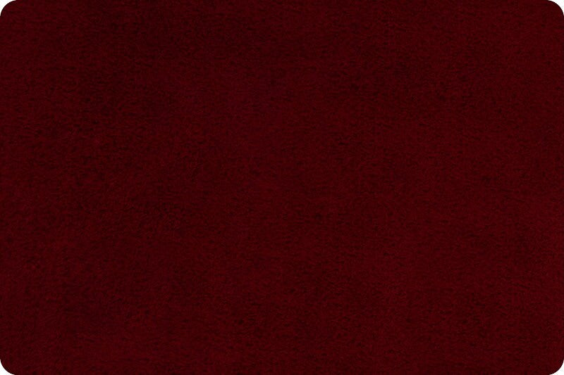 Minky -DISCONTINUED- Luxe Cuddle Seal Merlot From Shannon Fabrics