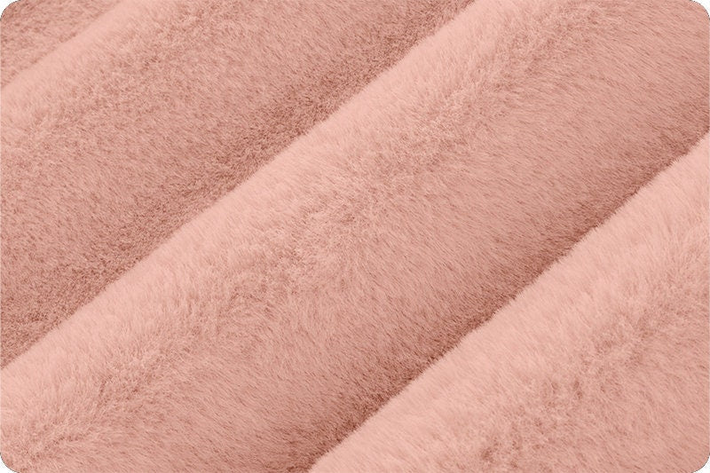 Minky -DISCONTINUED- Luxe Cuddle Seal Rose Gold From Shannon Fabrics