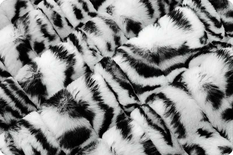 Minky - Luxe Cuddle Vienna Bengal BLACK from Shannon Fabrics