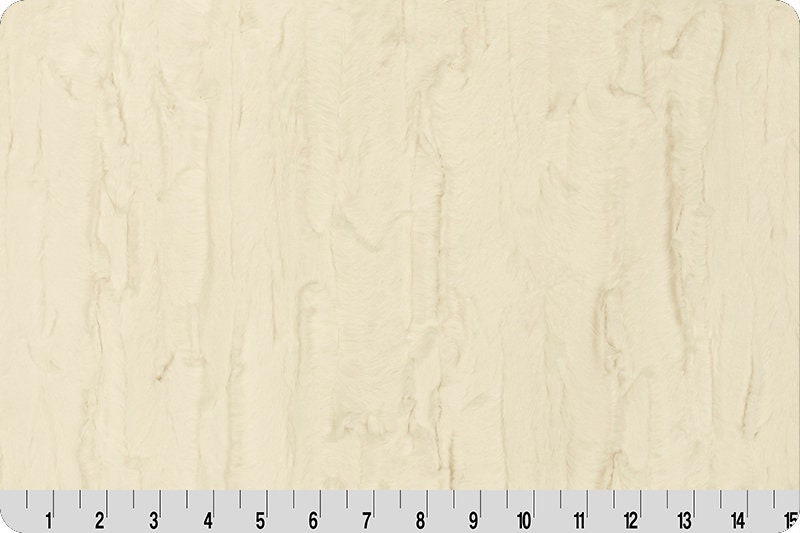 Minky - Discontinued-IVORY Willow Luxe Cuddle from Shannon Fabrics