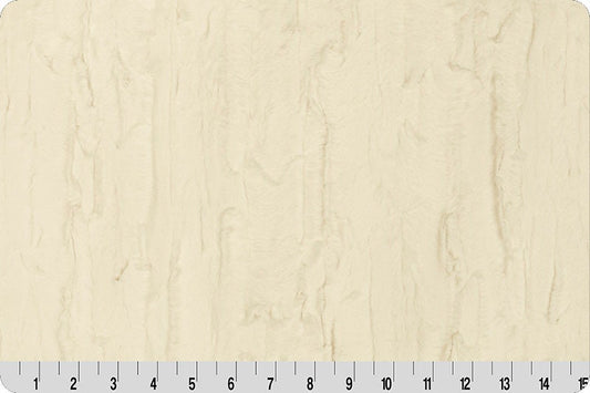 Minky - Discontinued-IVORY Willow Luxe Cuddle from Shannon Fabrics