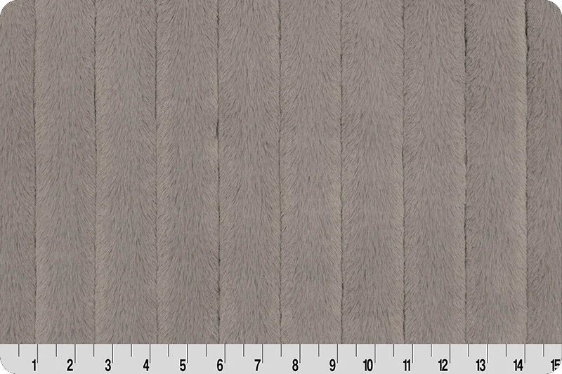 Minky - Discontinued- Luxe Cuddle Mini Mink GRAPHITE From Shannon Fabrics