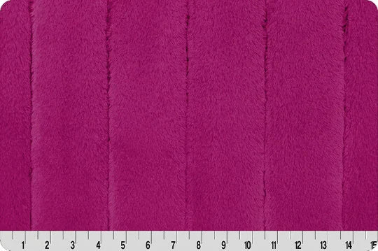 Minky - Discontinued- Luxe Cuddle Mink CLARET From Shannon Fabrics
