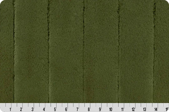 Minky - Discontinued- Luxe Cuddle Mink LODEN From Shannon Fabrics
