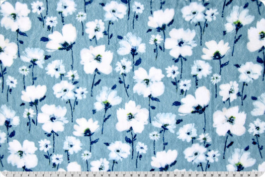 Minky - Discontinued- Luxe Cuddle Seal Amelia LIGHT SPRUCE From Shannon Fabrics