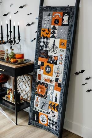 Embroidery CD - Kimberbell Pumpkins & Potions 20x60 - Ladder Quilt