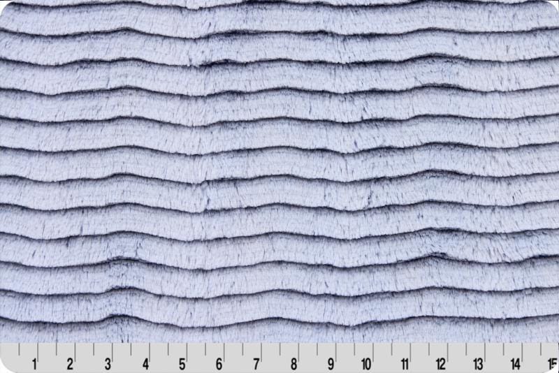 Minky - Luxe Cuddle® Frosted Oceana NAVY/POWDER From Shannon Fabrics