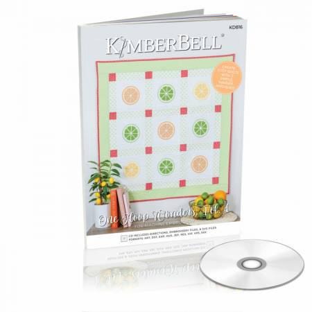 Kimberbell's One Hoop Winder Vol 1 Embroidery Book and CD