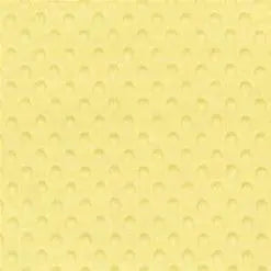 MINKY- Dimple Dots LEMON from EZ Fabric