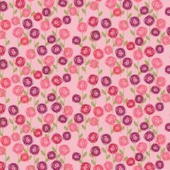 Minky -ROSES IN PINK from EZ Fabrics