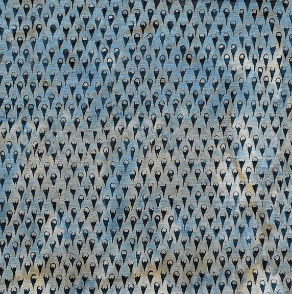 Batik - Rain Drops on Sky Blue from Island Batik by the Yard