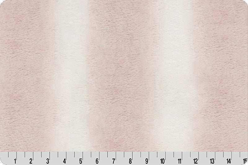 Minky -Luxe Cuddle Arctic Chinchilla ROSEWATER From Shannon Fabrics