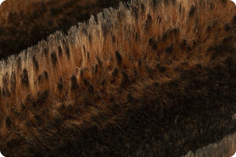 Minky -Luxe Cuddle Arctic Fox FRENCH ROAST From Shannon Fabrics