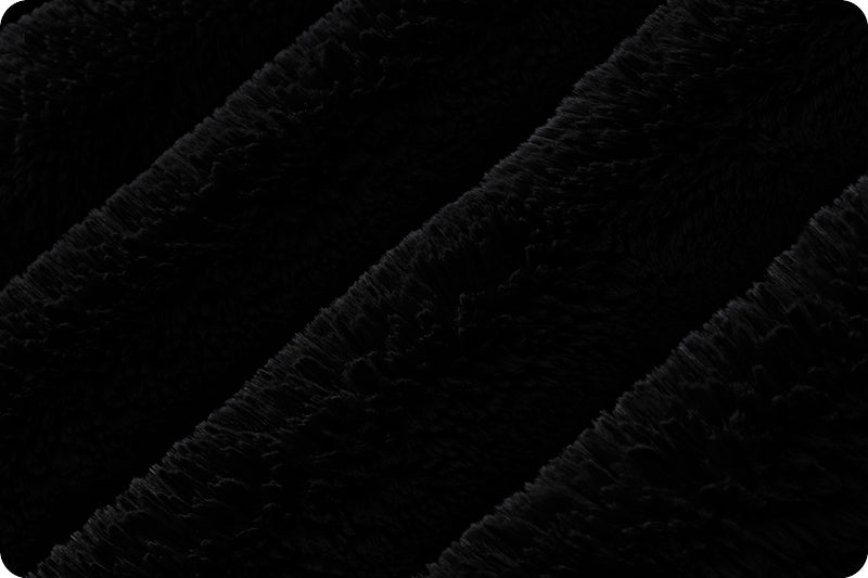 Minky -Luxe Cuddle Arctic Rabbit BLACK From Shannon Fabrics