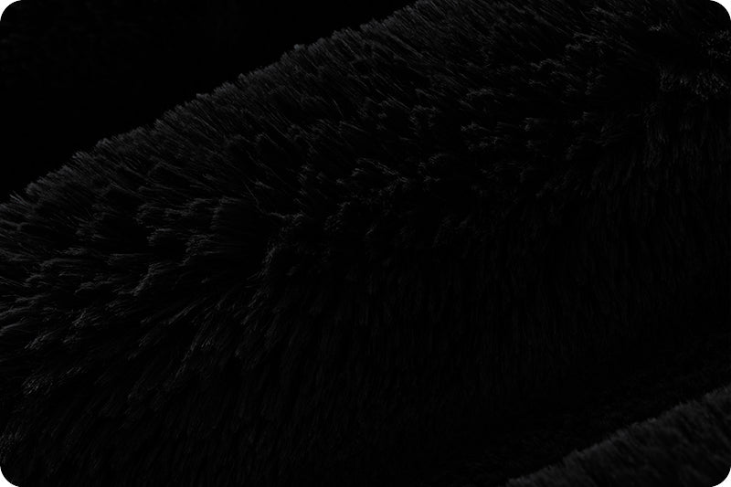 Minky -Luxe Cuddle Arctic Rabbit BLACK From Shannon Fabrics