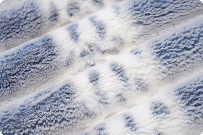 Minky -Luxe Cuddle Alaskan Bunny NAVY From Shannon Fabrics