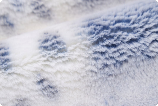 Minky -Luxe Cuddle Alaskan Bunny NAVY From Shannon Fabrics