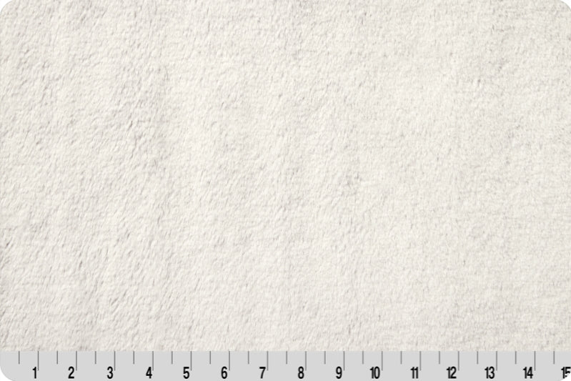 Minky -Luxe Cuddle Snow Bunny DOVE From Shannon Fabrics