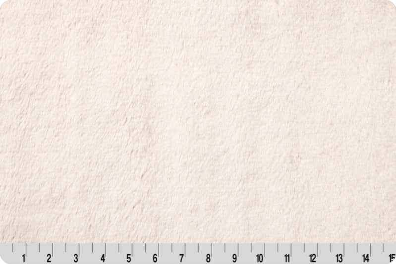 Minky -Luxe Cuddle Snow Bunny SANDDOLLAR From Shannon Fabrics