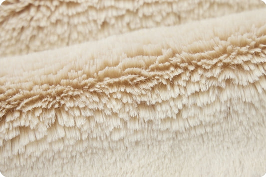 Minky -Luxe Cuddle Snow Bunny SANDDOLLAR From Shannon Fabrics