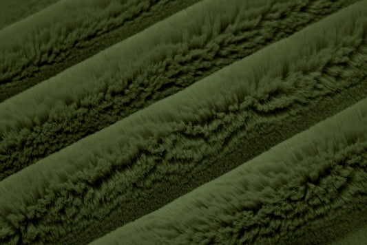 Minky -Luxe Cuddle Bunny LODEN From Shannon Fabrics