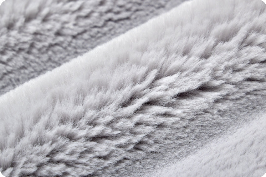 Minky -Luxe Cuddle Bunny SILVER From Shannon Fabrics