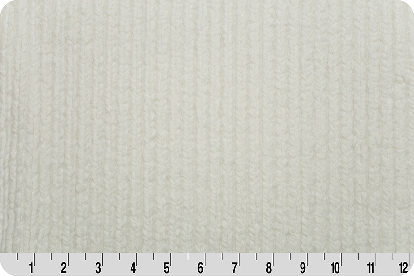 Minky - Luxe Cuddle Chenille NATURAL From Shannon Fabrics