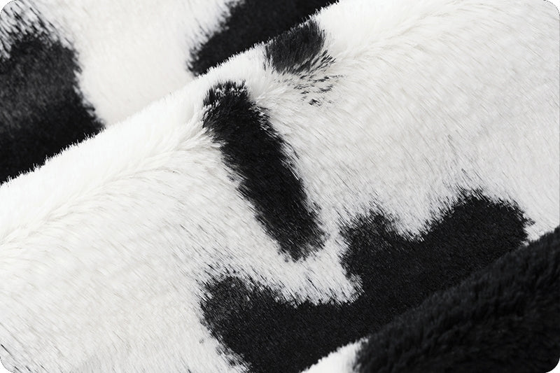 Minky - Luxe Cuddle Cow SNOW From Shannon Fabrics