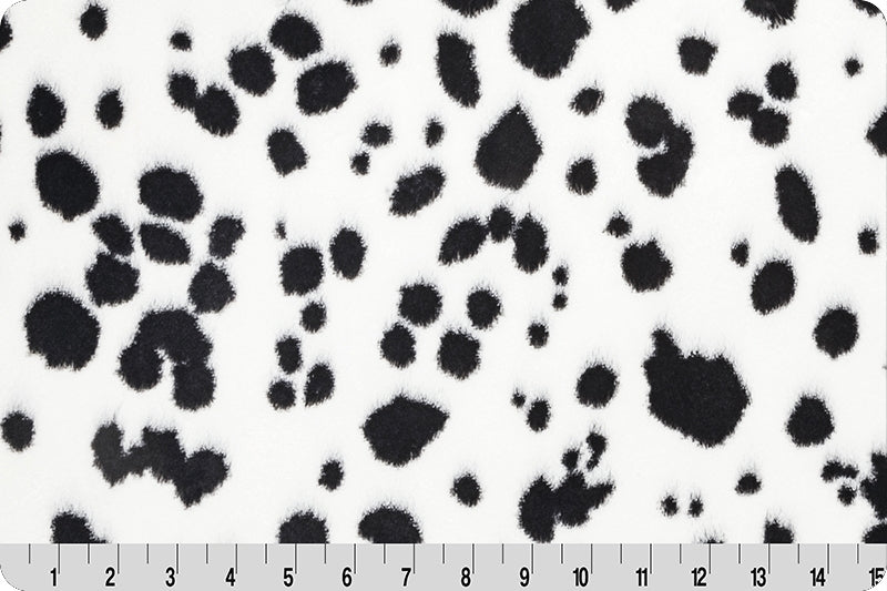 Minky - Luxe Cuddle Dalmatian SNOW From Shannon Fabrics