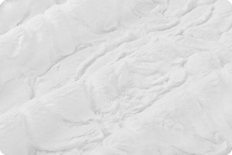 Minky - Luxe Cuddle Demi Rose SNOW From Shannon Fabrics