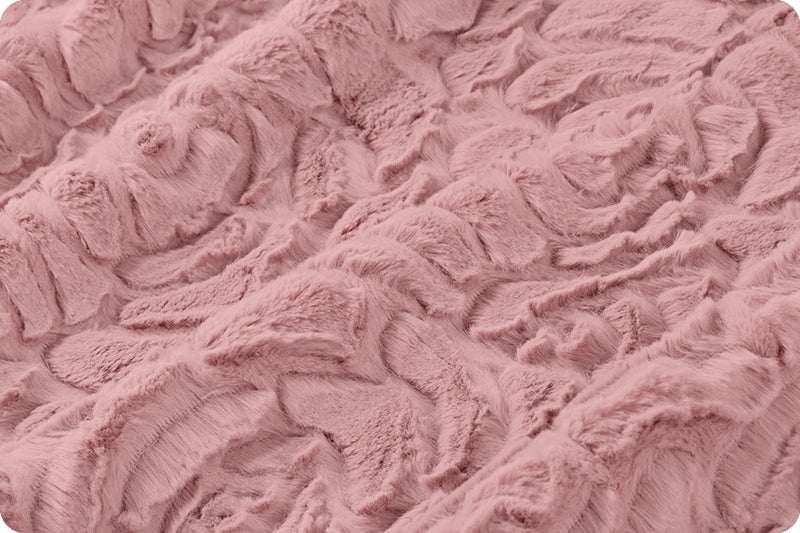 Minky - Luxe Cuddle Demi Rose WOODROSE From Shannon Fabrics