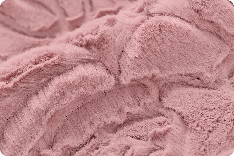 Minky - Luxe Cuddle Demi Rose WOODROSE From Shannon Fabrics