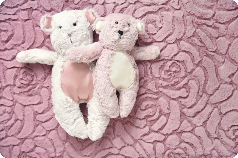 Minky - Luxe Cuddle Demi Rose WOODROSE From Shannon Fabrics