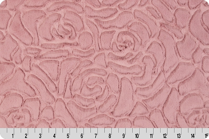 Minky - Luxe Cuddle Demi Rose WOODROSE From Shannon Fabrics