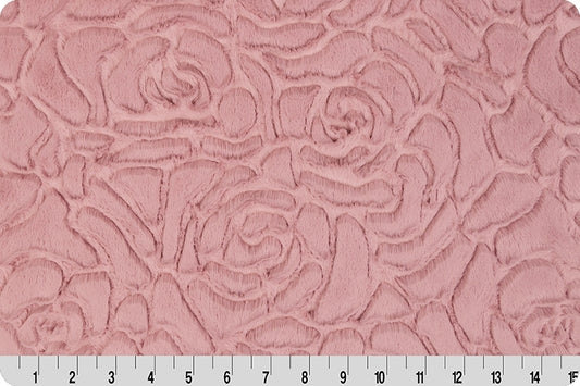 Minky - Luxe Cuddle Demi Rose WOODROSE From Shannon Fabrics