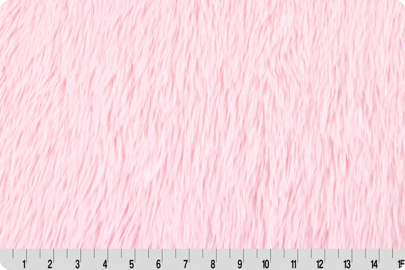 Minky - Luxe Cuddle Dreamy Fur in Baby Pink From Shannon Fabrics