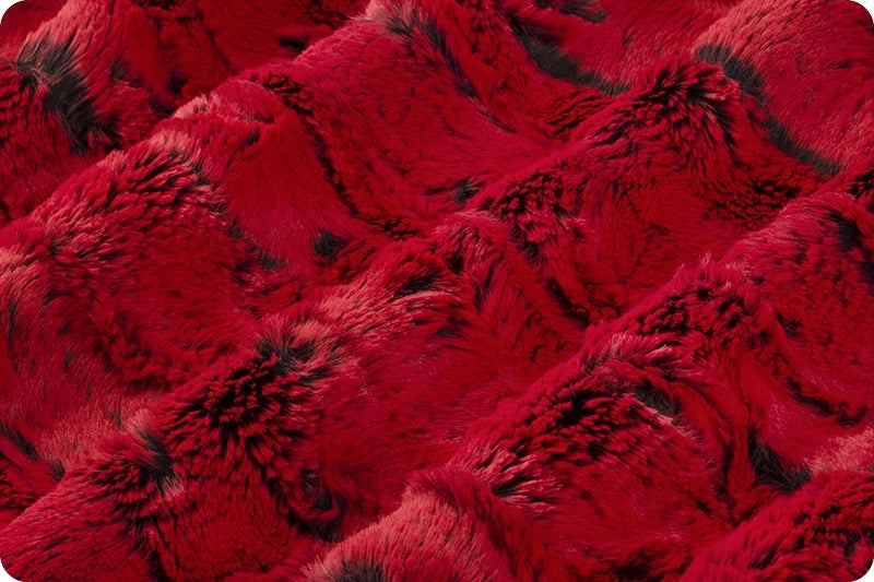 Minky - Luxe Cuddle Forest Fox CARDINAL From Shannon Fabrics