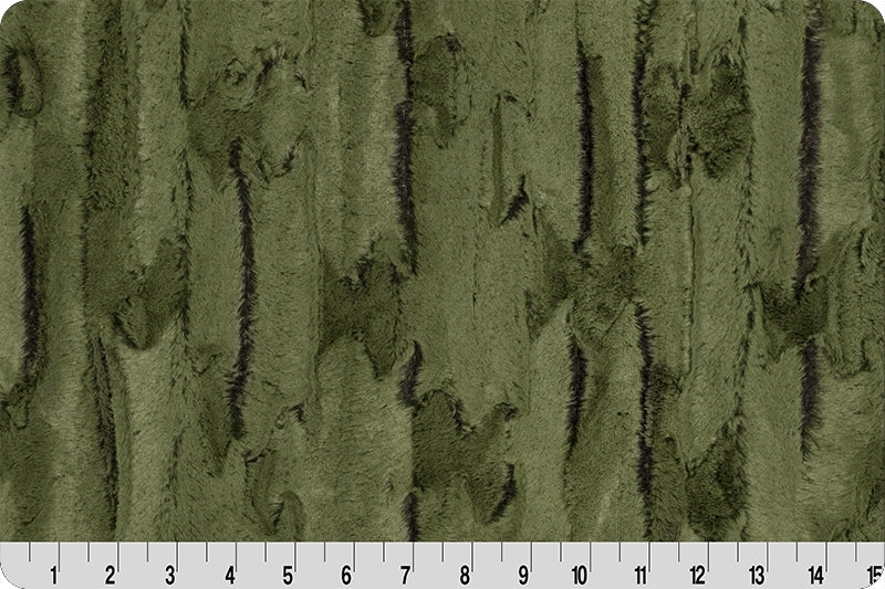 Minky - Luxe Cuddle Forest Fox LODEN From Shannon Fabrics