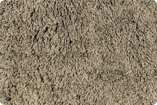 Minky - Luxe Cuddle Frosted Shaggy BLACK/BEIGE From Shannon Fabrics