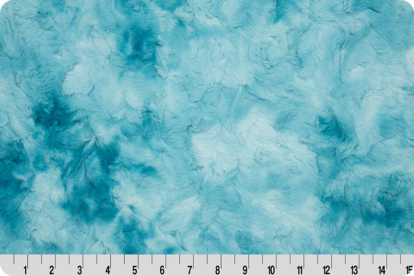 Minky - Luxe Cuddle® Galaxy AQUA SEA from Shannon Fabrics