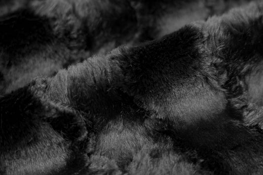 Minky- Luxe Cuddle® Glacier BLACK From Shannon Fabrics