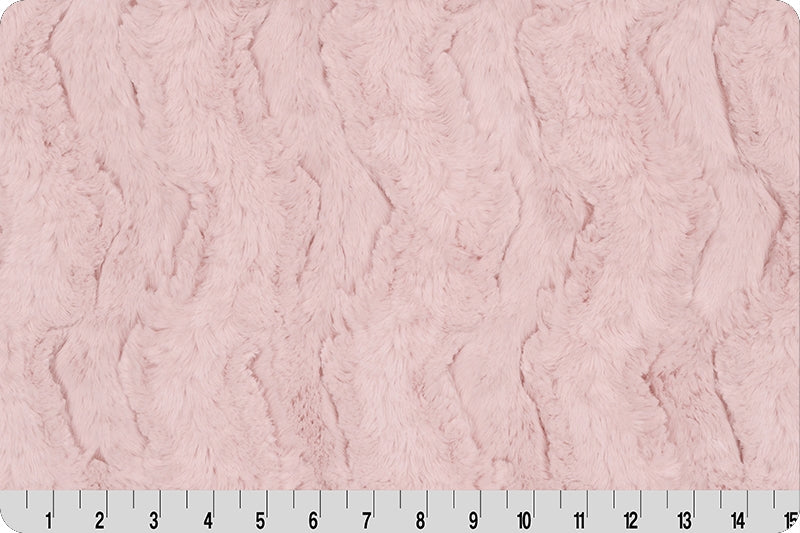 Minky- Luxe Cuddle® Glacier ICE PINK From Shannon Fabrics