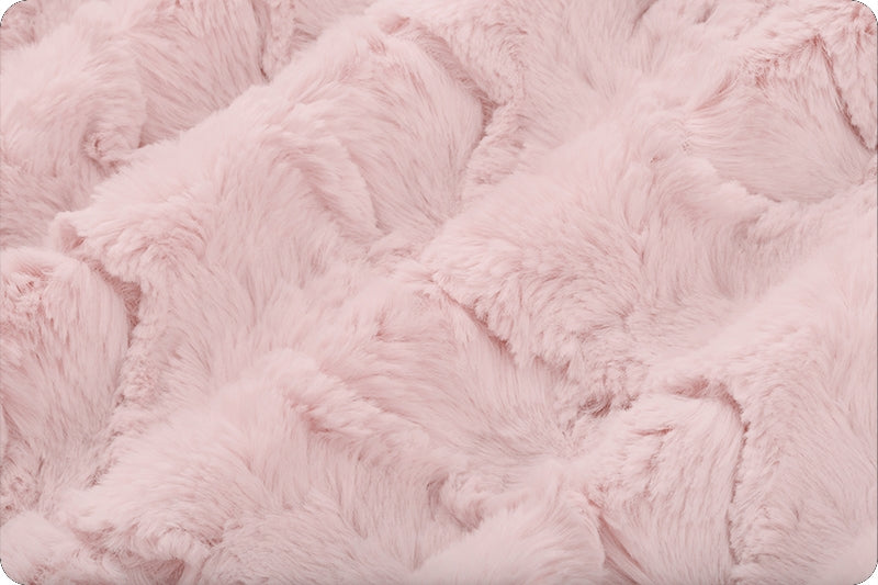Minky- Luxe Cuddle® Glacier ICE PINK From Shannon Fabrics