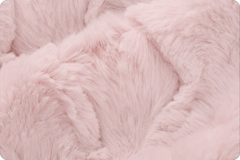 Minky- Luxe Cuddle® Glacier ICE PINK From Shannon Fabrics