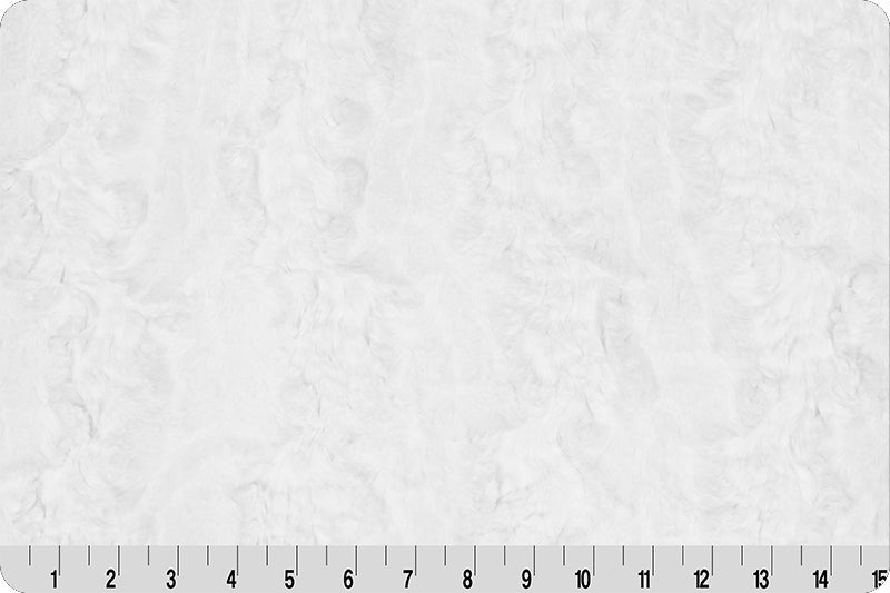 Minky- Luxe Cuddle® Glacier SNOW From Shannon Fabrics