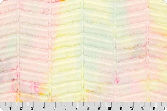 Minky - Luxe Cuddle Goovy PASTEL From Shannon Fabrics