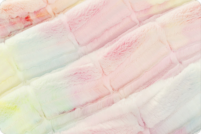 Minky - Luxe Cuddle Goovy PASTEL From Shannon Fabrics