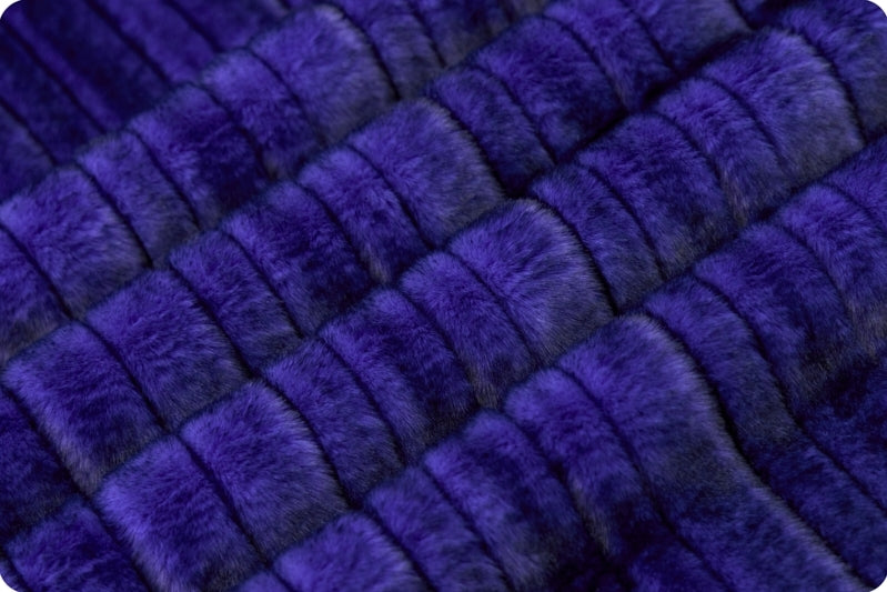 Minky - Luxe Cuddle Glazed Vienna BLACKBERRY from Shannon Fabrics