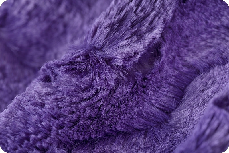 Minky - Luxe Cuddle Heather LOGANBERRY From Shannon Fabrics